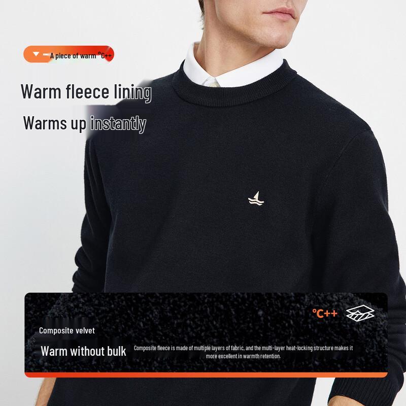 Navigare Men's Crew Neck Knit Sweater