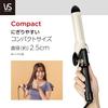 Vidal Sassoon Curling Iron, 32mm, International Compatible, Temperature Control, Black, VSI-3213/KJ