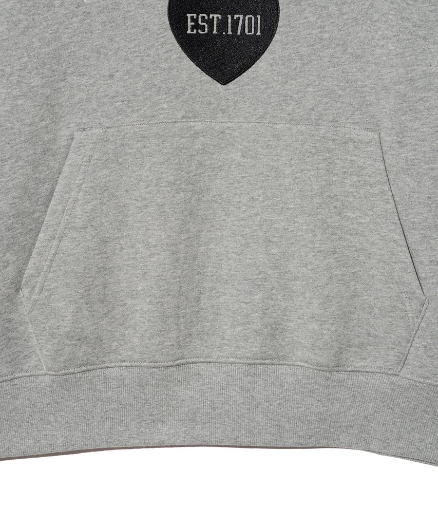 Heart Two-Tone Arch Hoodie_Gray