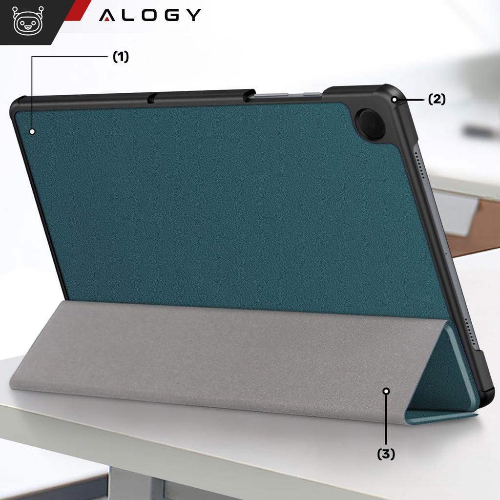 Etui Do Samsung Galaxy Tab A9+ Plus 2023 11" X210/X215/X216 Obudowa Na Tablet Case Alogy Book Cover Zielone