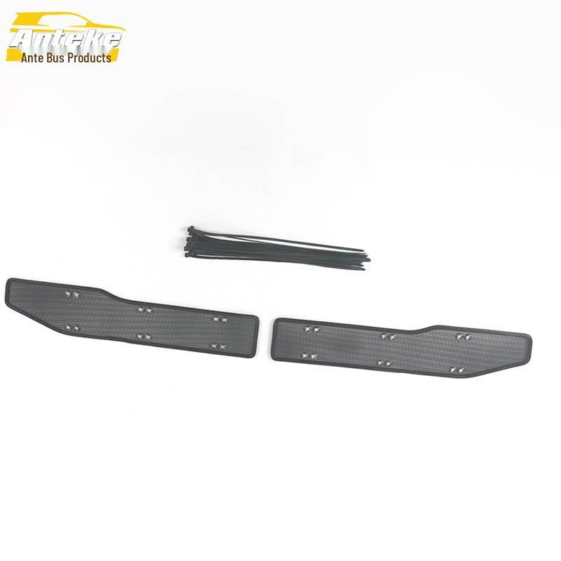 Radiator Panel Sticker with Insect Screen Sequins for 22 Q5 e-tron: Car Accessory with Diamond Mesh Design