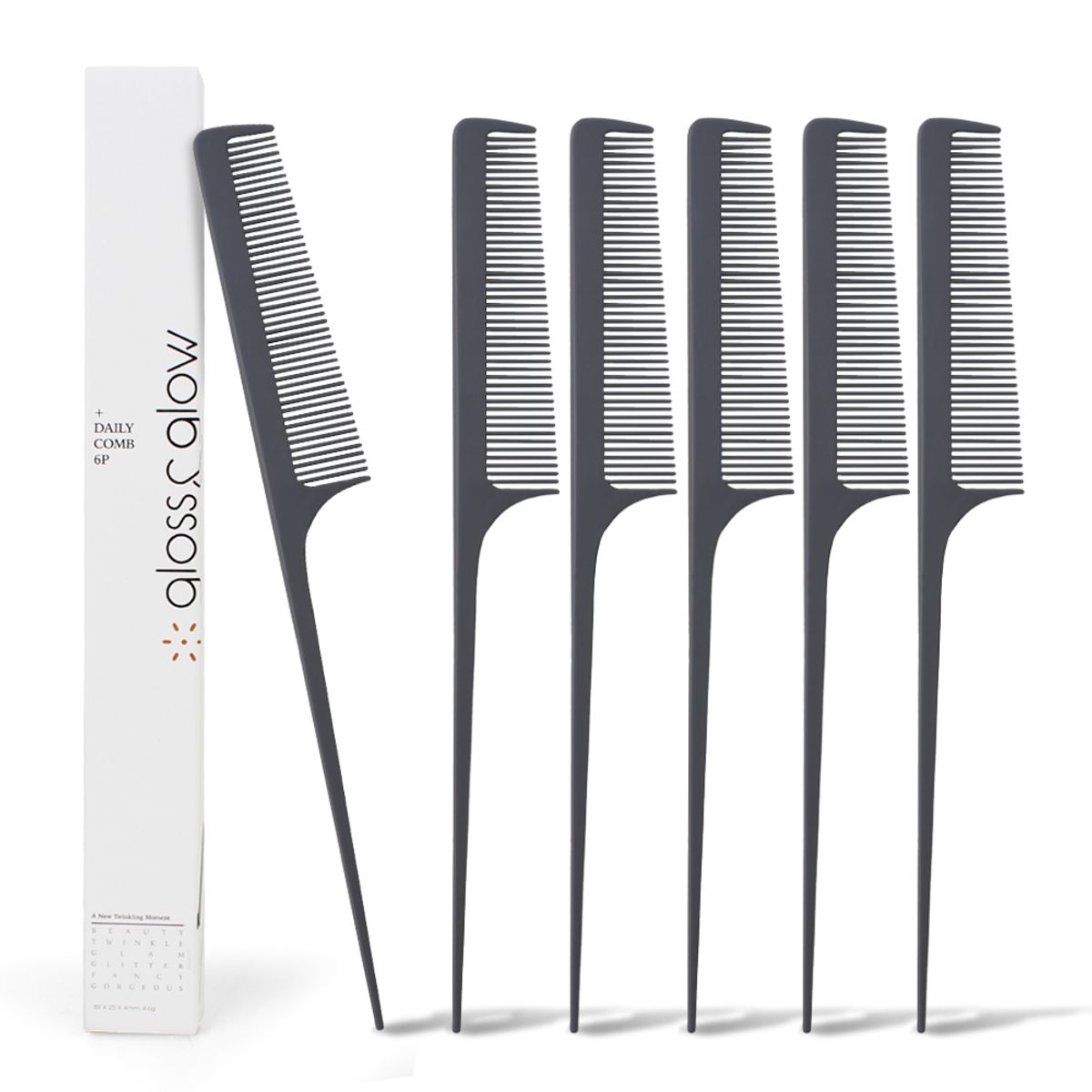 Domestically Produced Daily Tail Comb 6P