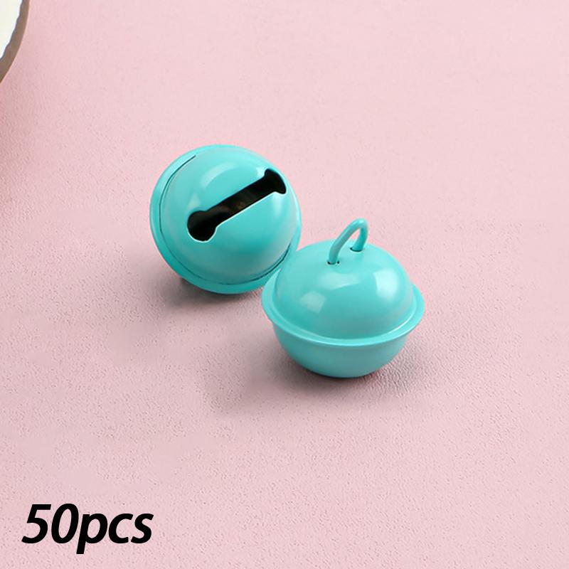 Clochettes Colorées 14/18/22mm Petit Pendentif Accessoires Porte-clés DIY Clochettes Rondes pour Animaux (50 pièces)