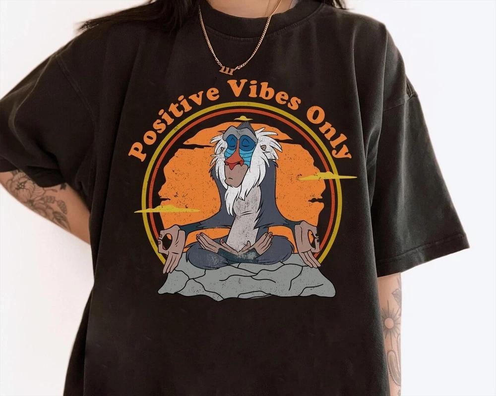 TShirt The Lion King Rafiki Positive Cute Unisex 3 S