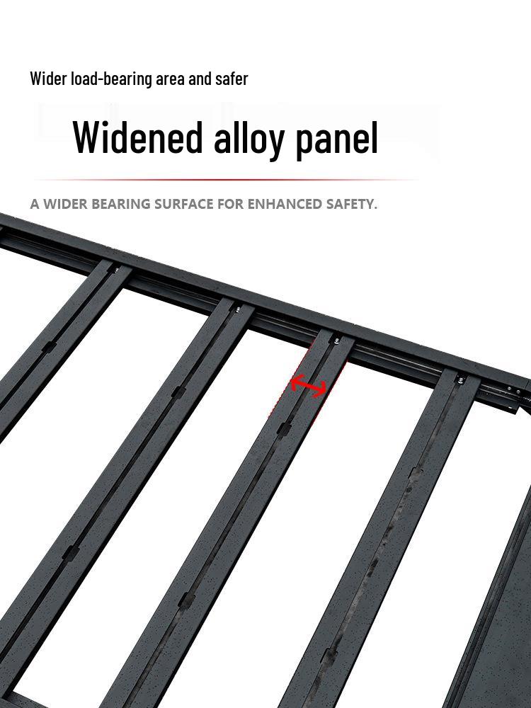 Ford Explorer/Edge/Territory Aluminum Roof Platform with Foldable Ladder