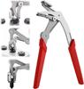 AKMSX Alicate Removedor de Clips de Carro Ferramenta Especializada para Remover Fixadores e Pinos de Interior de Carro Para Manutenção Automotiva - - Antiderrapante - Painel,
