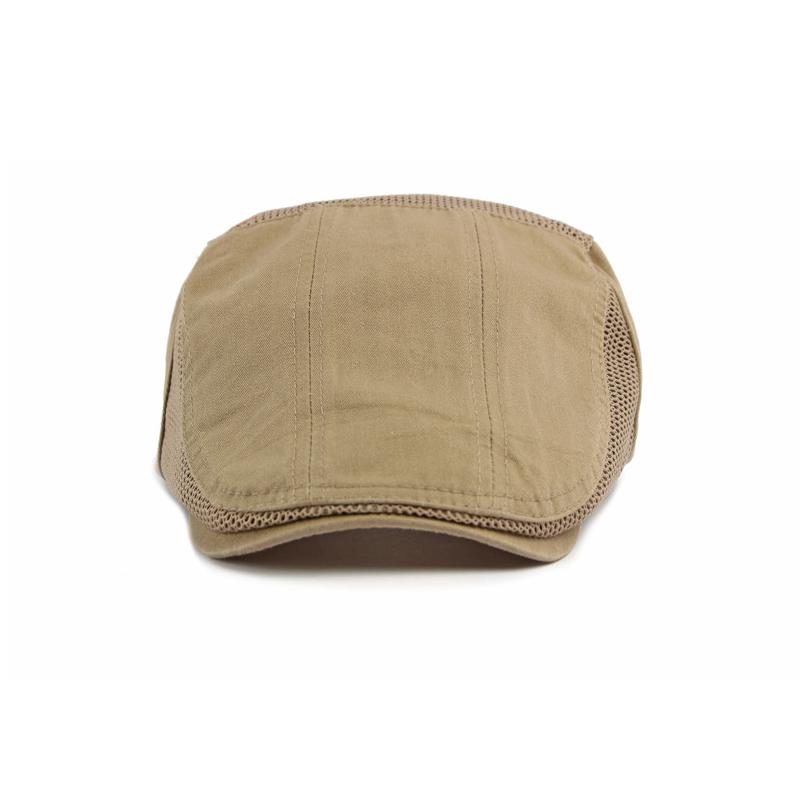 Casquette Forward en Maille d'Été pour Homme Casquette à Visière Respirante Casquette Respirante Protection Solaire Béret Rétro