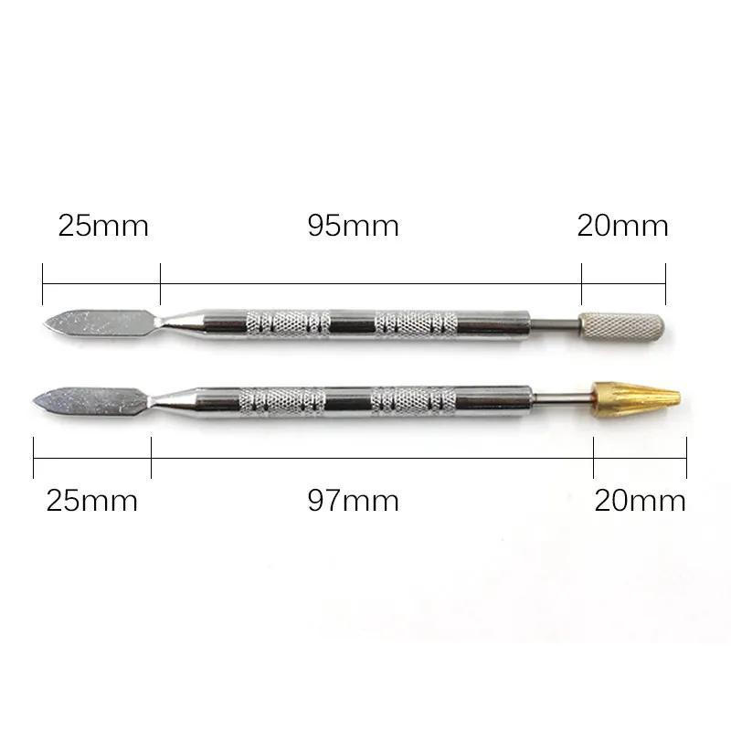 Leather Double-Headed Edge Oil Pen, Multifunctional Edge Painting Pen, Adhesive Glue Scribble Tool, Leather Craft Assist Tool