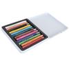 Art Watercolor Crayon Set Portable Professional Silky Watercolor Crayon Sticks for Papers 12 Colors
