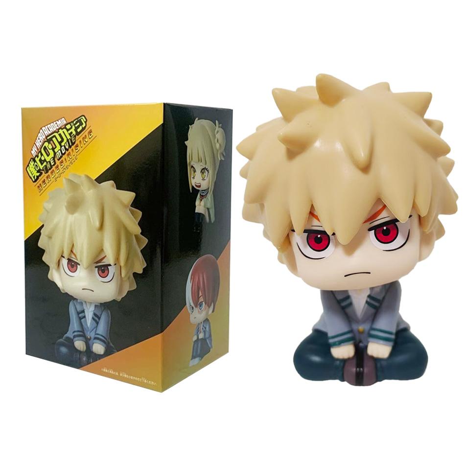 10cm Boku no Hero Academia Anime Figure Midoriya Izuku Action Figure Bakugo Katsuki/Todoroki So Figurine PVC Collection Toys