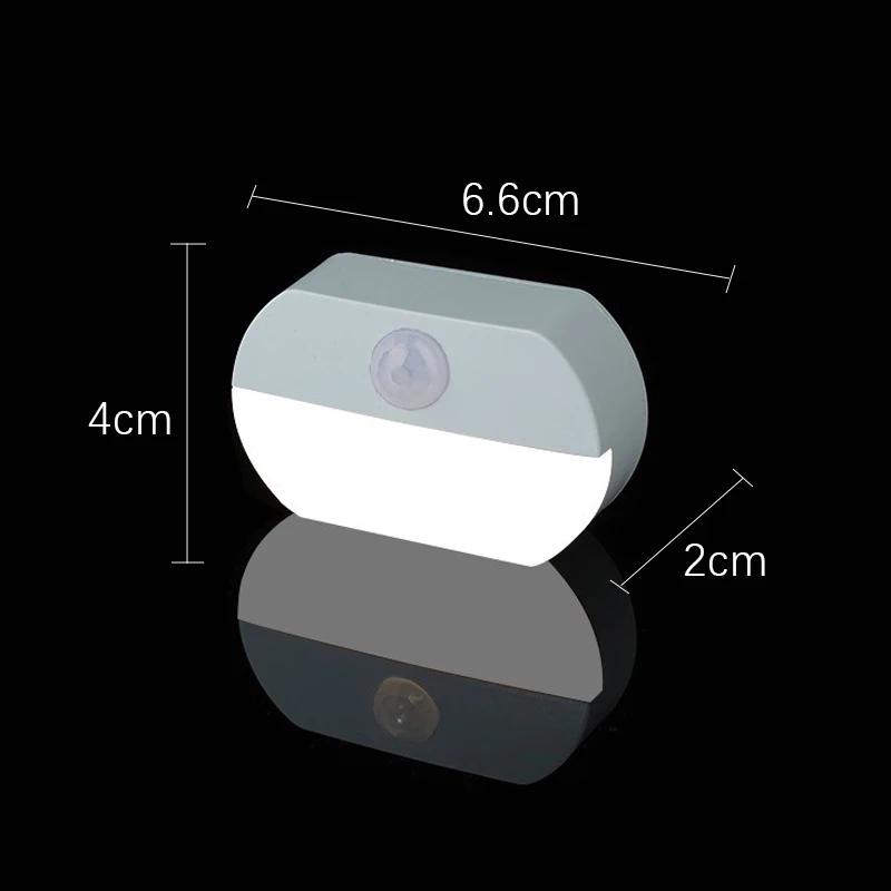 

Светодиодные ночники с датчиками человеческого тела, ночники для спальни, прикроватные светильники, светильники для гардероба, ночные светильники для детской комнаты, бытовые настенные светильники для помещений