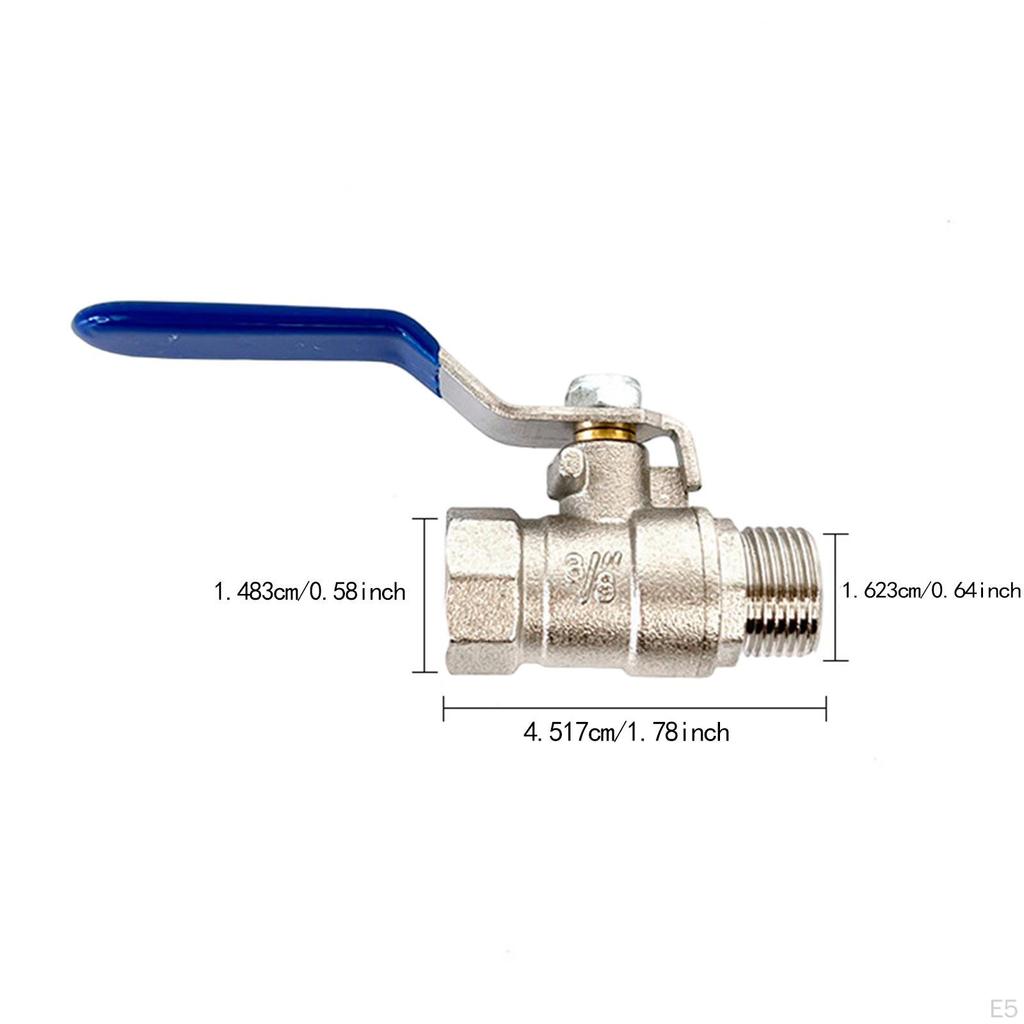3/8" Ball Valve for Pipeline Management