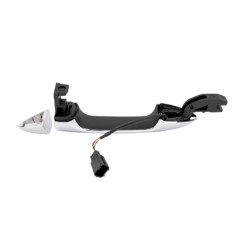 Exterior Door Handle w/Smart Key Door Lock Button For Honda Accord 72141T2AF71