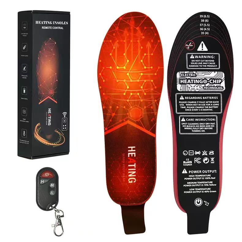 Wiederaufladbare USB-Heizsohlen – Zuschneidbare, waschbare warme Fußpolster für Männer und Frauen