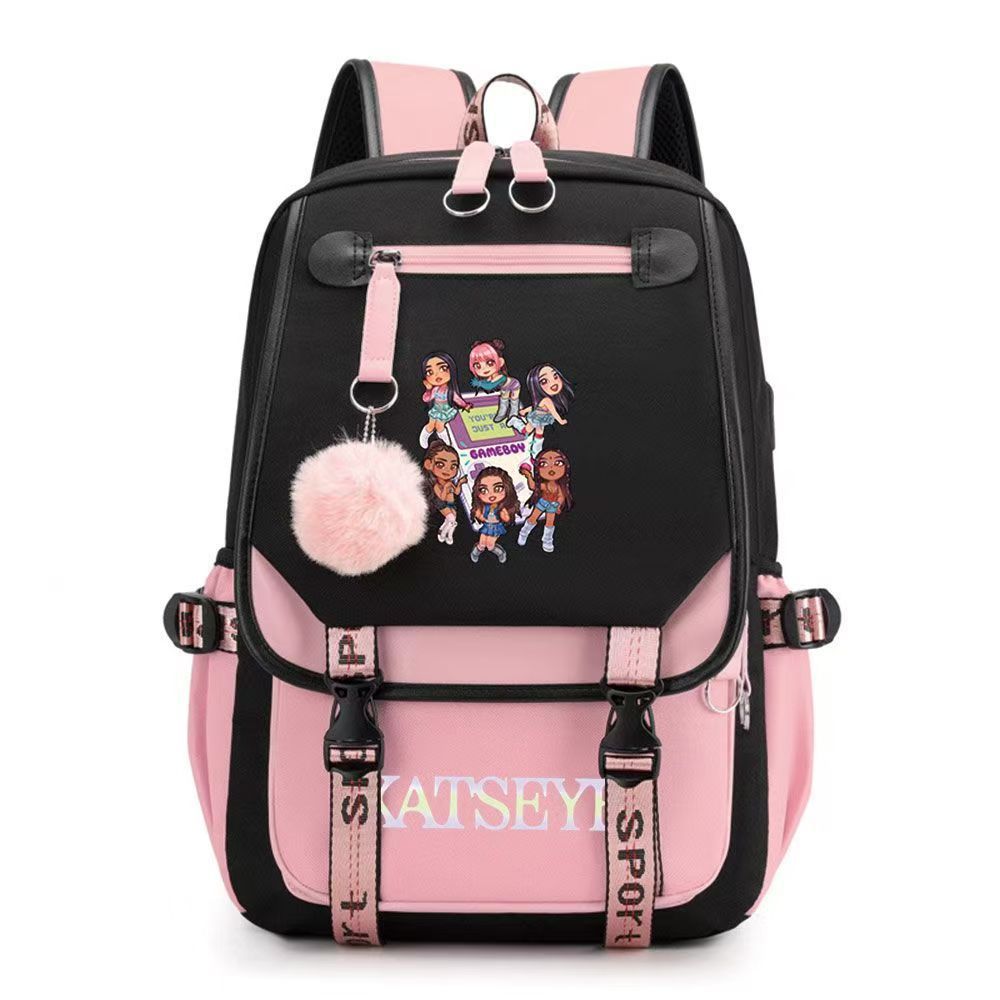 Backpack School Bag Primary School Students Junior High School Students College Students Campus Backpack