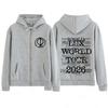 Singer Rosalia Lux Album Tour Print Graphic Zipper Hoodie Men Women Fashion Pullover Long Sleeves Tracksuit