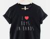 Boys In Bands Fan Shirt: Ring Spun Cotton Concert Tee