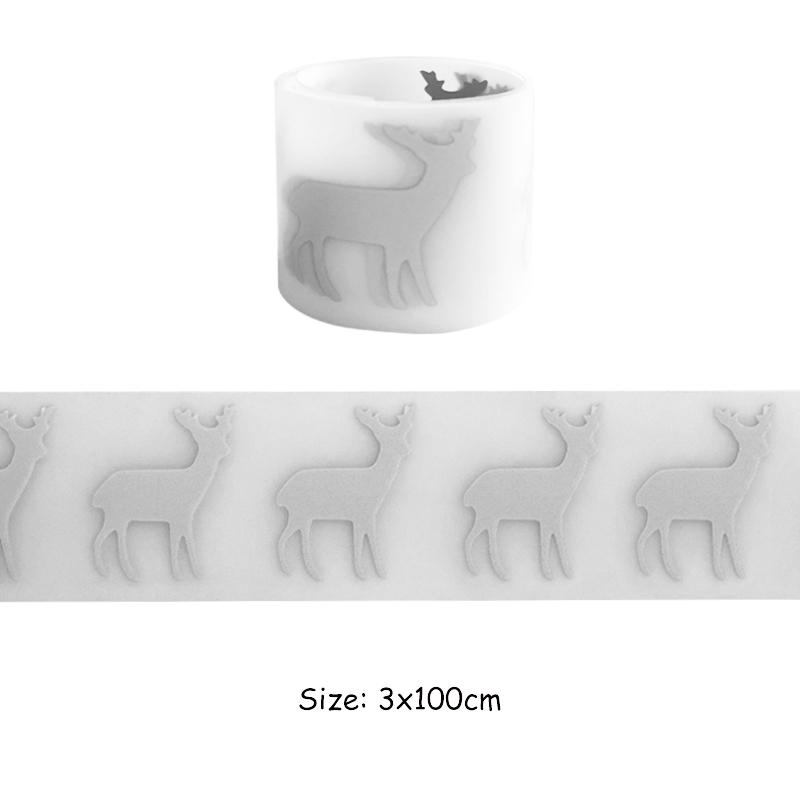 Silver Reflective Tapes Patches 3x100Cm Vinyl Film Diy Clothes Stickers Parches Ropa Heat Transfer Iron On Patches High Visible
