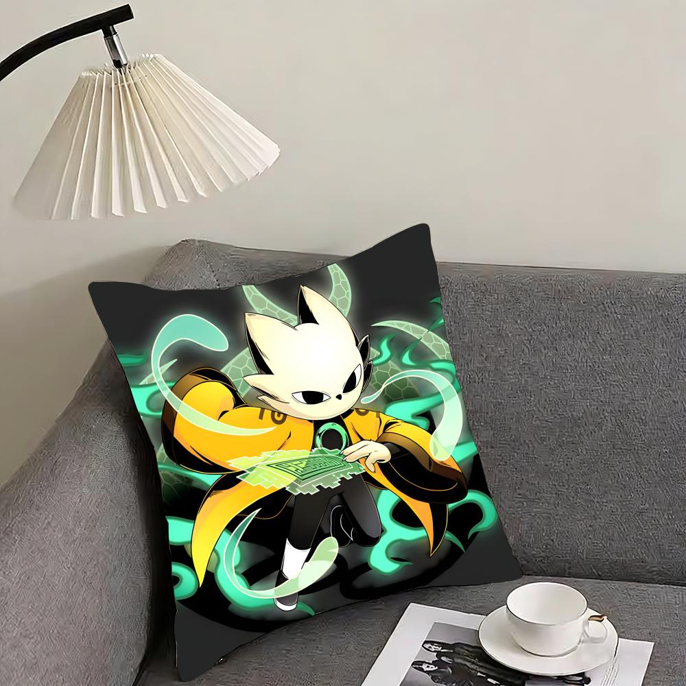 Cool NNine SolsS Game Cushion Cover Pillowcase Ultra Soft Skin Friendly Fabric Cloud Like Comfort Concealed Zipper