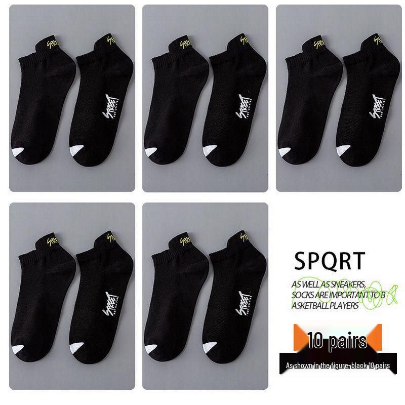 Yifan Herren Low-Cut Unsichtbare Netzsocken - Atmungsaktiv, Dünn und Vielseitig für Frühling und Sommer