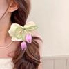 Elastic Material Tulip Headbands Spring Design Flower Elastic Hair Ties  Women Hair Accessories