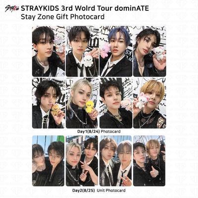 3rd World Tour dominATE Stay Zone Day1 2 Gift Benefit Unit Photocard