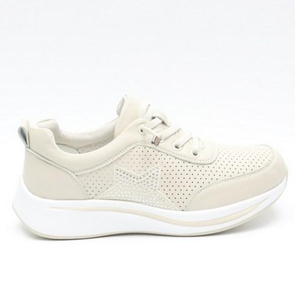 

Кожаные кроссовки Shoe Momo с ремешком и перфорацией