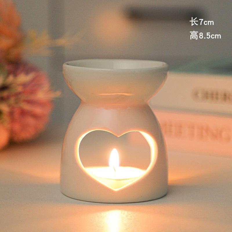 Incense Burner Wax Candle Incense Burner Incense Burner Bedroom Lamp Paint Aromatherapy Essential Oil Household