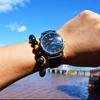 Bracciale Detox Linfatico da Donna Occhio di Tigre Ematite Bracciale in Pietra Naturale Bracciale Dimagrante da Uomo Gioielli per la Salute