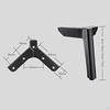Corner Furniture Feets Sofa Legs Metal Triangle for Table