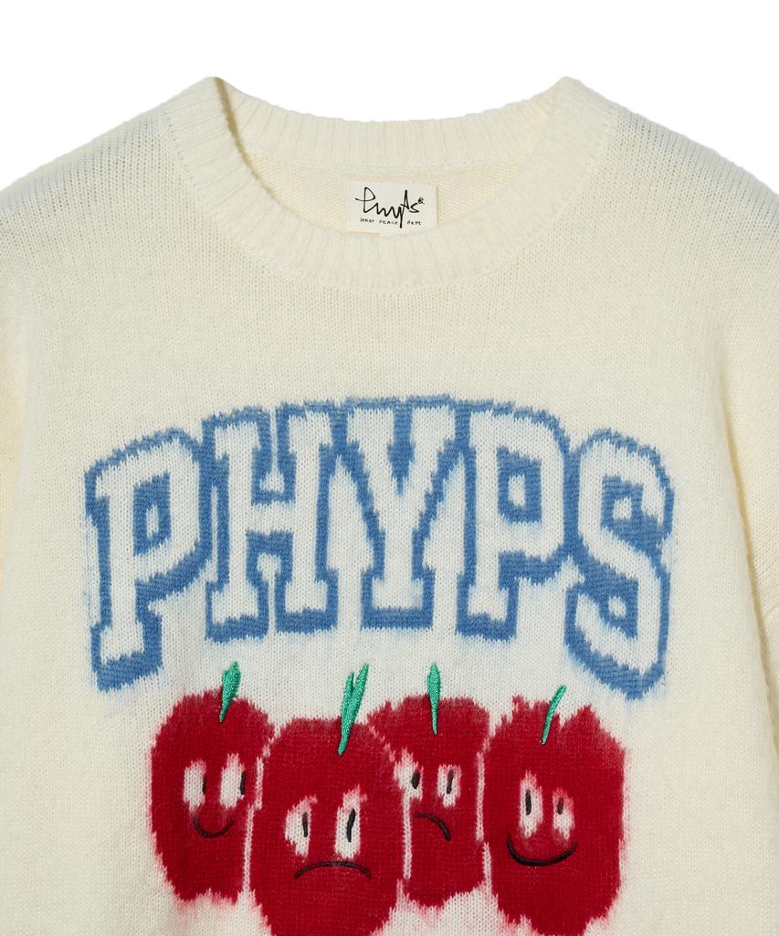 PHYSICAL DEPARTMENT Paprika Brush Knit_Ivory