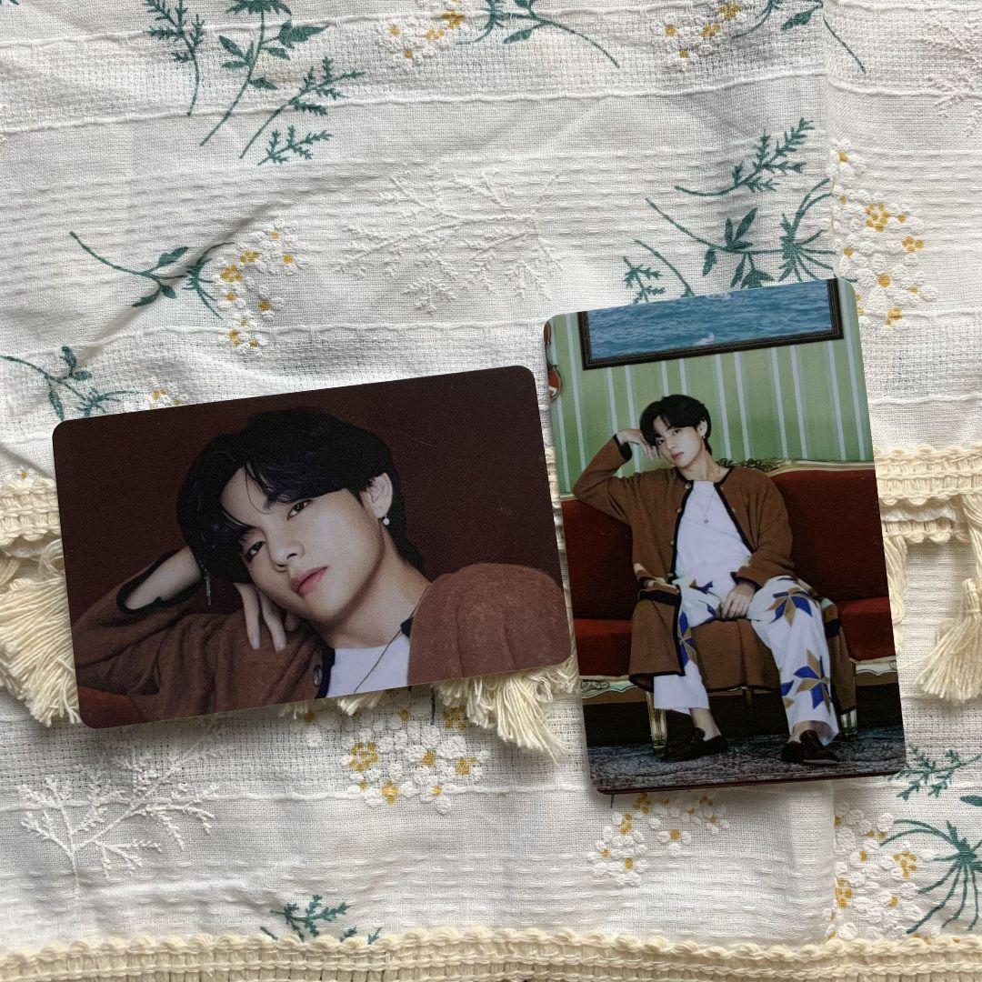 

[Б/У] BTS Lucky Drop V Taehyung BE Корейские Невыпущенные Торговые Карты 2 Штуки