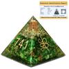 Zertifizierte grüne Aventurin-Pyramide mit Zibu-Symbolen Kristall für Geld - Vastu-Artikel für Zuhause Glücksstein 808520741, Ideales Vastu-Chakra für Zuhause