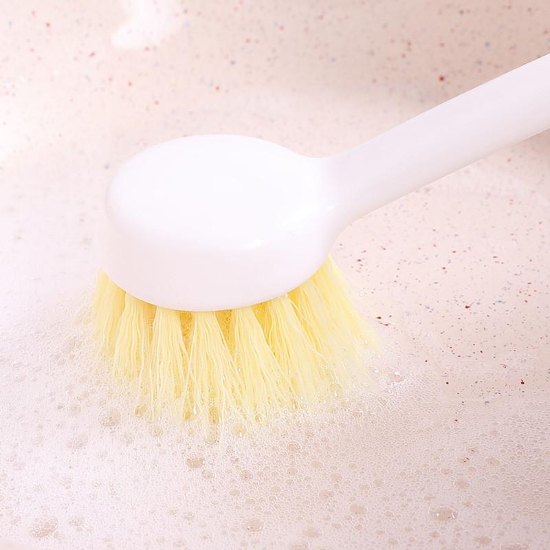 Duty Dish Heavy Scrubber With Pp And Nylon Bristles For Pots Pans Utensils And