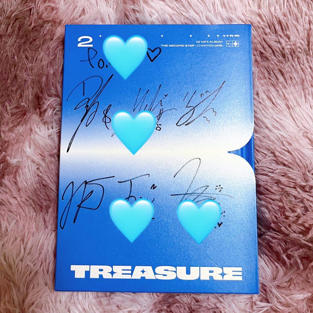 

[USED] Anonymously delivered TREASURE autographed album