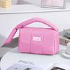 Fashionable Large Capacity Square Handbag Style Makeup Bag Travel Cosmetic Bag Waterproof Polyester Women'S Toiletry Bag