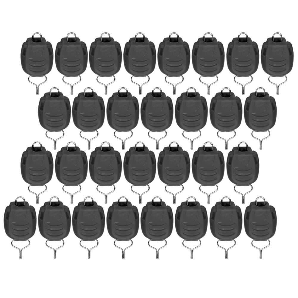 

6 пакетов светящихся стопоров для лески, легкое устройство для фиксации лески, аксессуар 5#