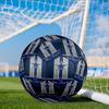 American Flag Cowboys Size 5 Soccer Balls, Anti-Slip, Protective Football, Outdoor Sport, Practice Games, Birthdays Gift Suitable for Fan