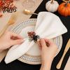 Skull Napkin Ring Halloween Ring, Pumpkin, Eyeball, Spider, Holder Spider for Holiday Dinner Table Decor, Party Supplies Decor