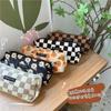 [Spot] Corduroy retro literary pencil bag ins Japanese student cosmetic bag storage and finishing bag