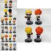 Haikyuu PVC-Actionfiguren mit 8 Volleyball-Jungen-Charaktermodellen zum Sammeln und Dekorieren