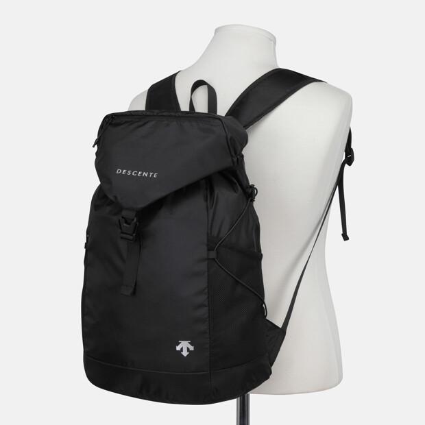Descente Aerie Travel Hooded Backpack Black Sr123Ubp1Z