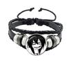 Accesoriu de Modă Cadou Pentru Copii Fierbinte Creepypasta CREEPY PASTA TICCI TOBY Brățară Sticlă Piele Brățară JEFF THE KILLER