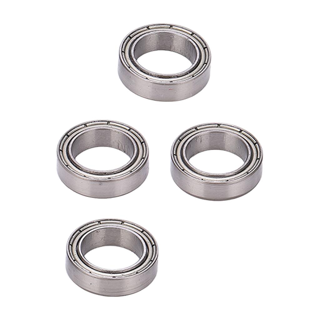 4Pcs RC Ball Bearing Kit 10x15x4mm Stainless Steel Bearing for Arrma 3S 1/10 RC Car Crawler