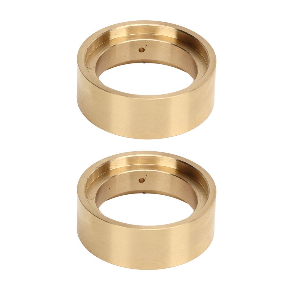 2pcs Brass Internal Beadlock Clamp Ring Professional 1.3inch RC Brass Beadlock Wheel Weights for