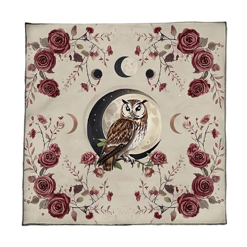 

Скатерть для гаданий Коврик для карт Астрологические алтари Тканевая подкладка Чехол для стола с таро Настольная игровая подставка Чтение таро 50x50cm