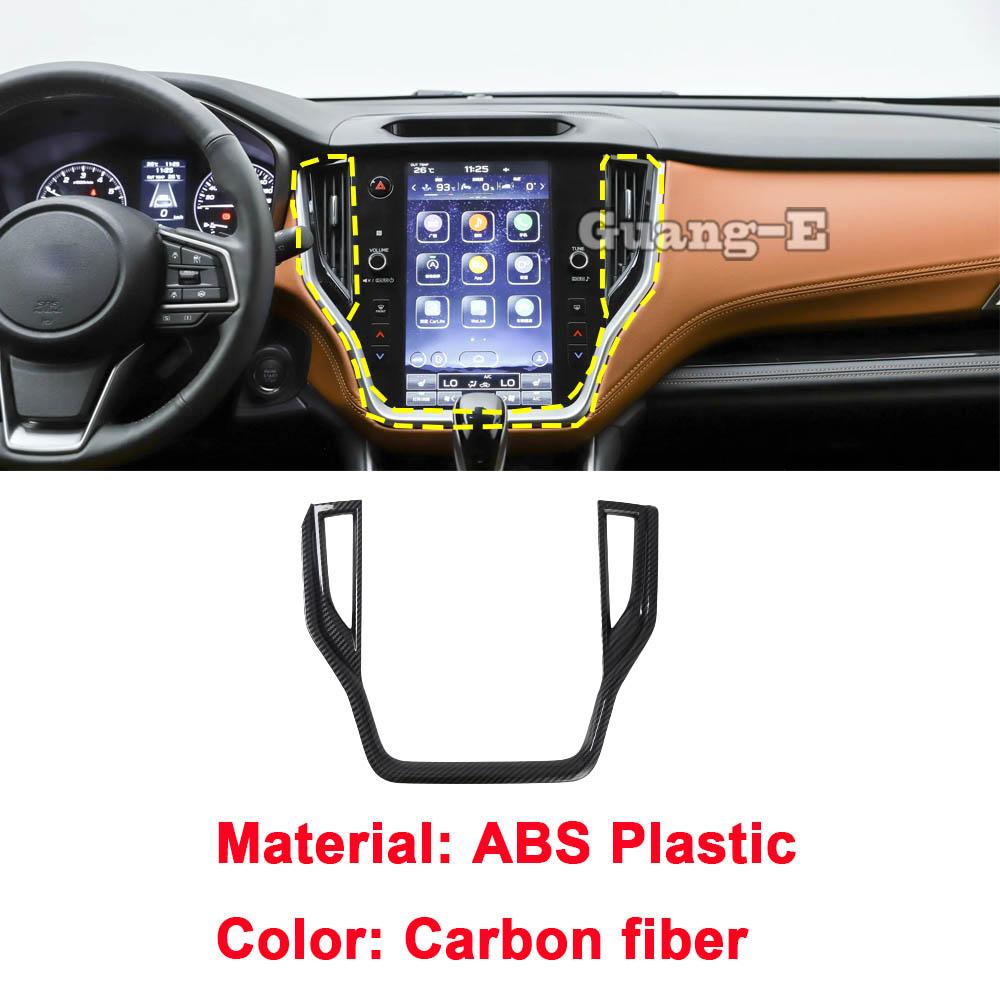 For Subaru Outback BT    ABS Button Armrest Cup Shift Knob Box Fog Light Frame Front Side Air Vent Outlet Trim Parts