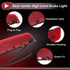 LED Third Brake Light with Harness for Hyundai Tucson 2011-2014 927002S000 Red 3rd High Mounted Stop Lamp for Hyundai Ix35 2011-2015 Rear Center High