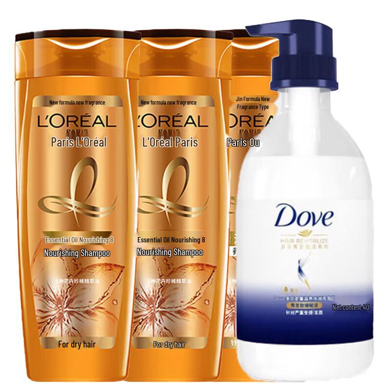 Dove & L Oréal Hair and Body Care Set