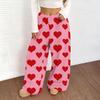 Women's Casual Fashion Print  Loose Straight,Leg Pants